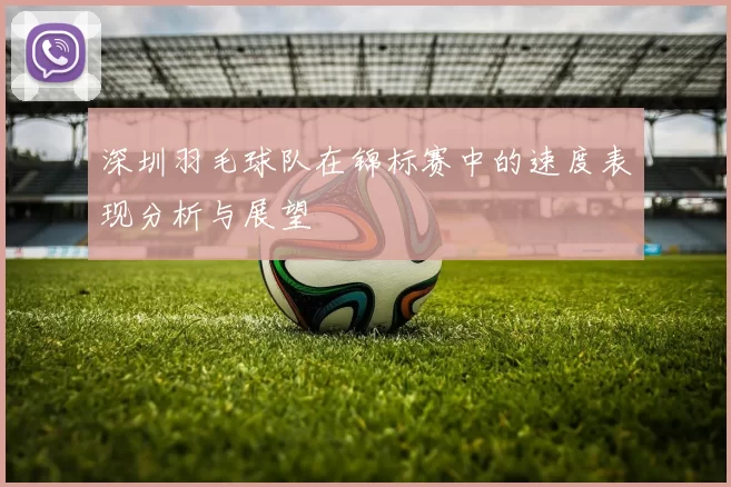 深圳羽毛球队在锦标赛中的速度表现分析与展望